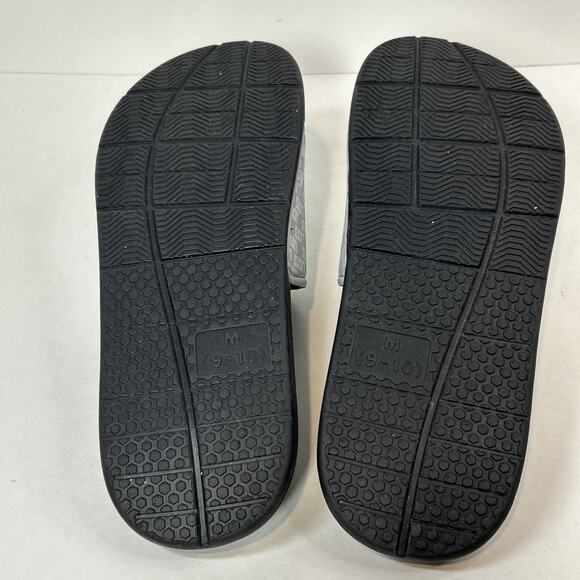 Detroit Lions Men’s Slides Sandals Gray Adjustable Strap Size 9-10 NFL - Picture 8 of 10